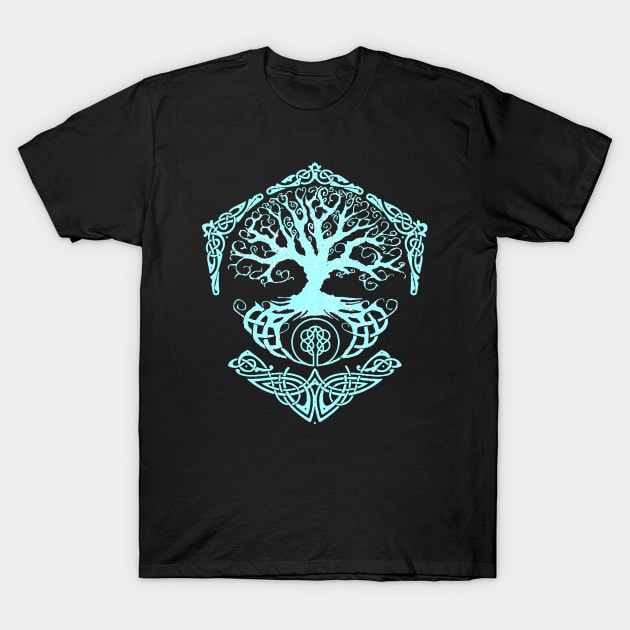 YGGDRASIL - SYMBOL OF THE LIFE CYCLE T-Shirt by Lamink